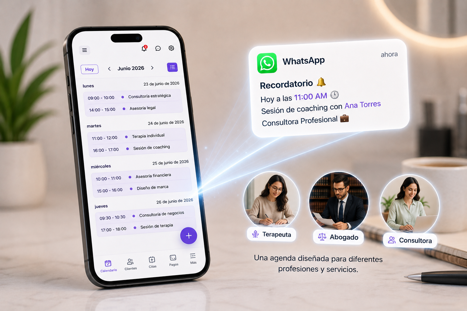 Servicios profesionales con YeyoApp